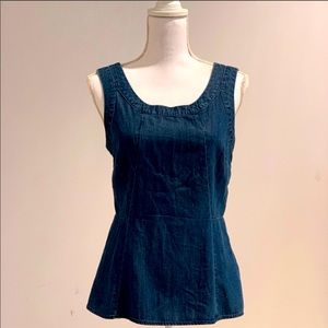 Banana Republic Tailored Denim Tank